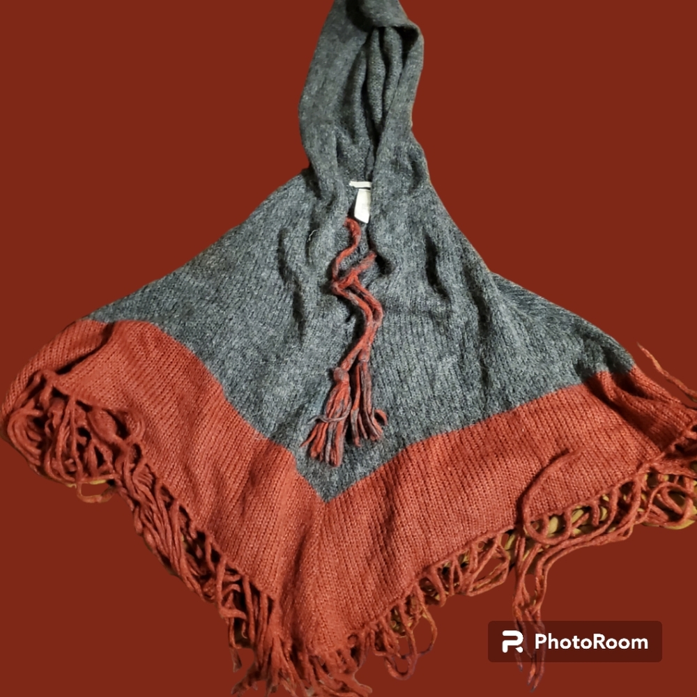 Cozy Boho Pancho